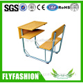Wooden Combo Single School Study Table And Chair